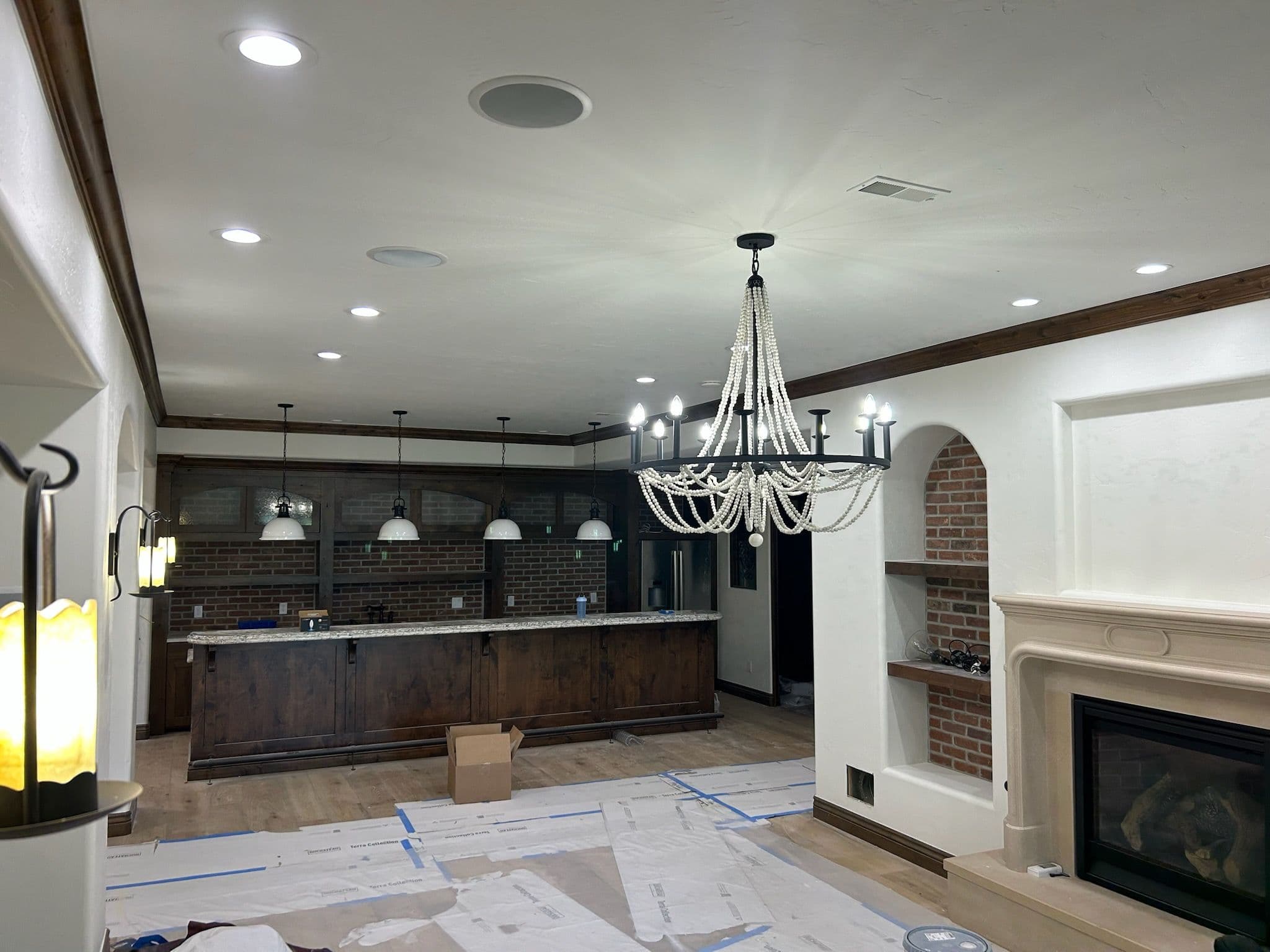 Project Chic Westminster Basement Brightened by Lovell Electrical image