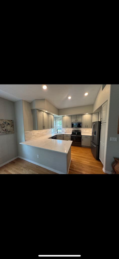 Broomfield Kitchen Shine with New Lighting image